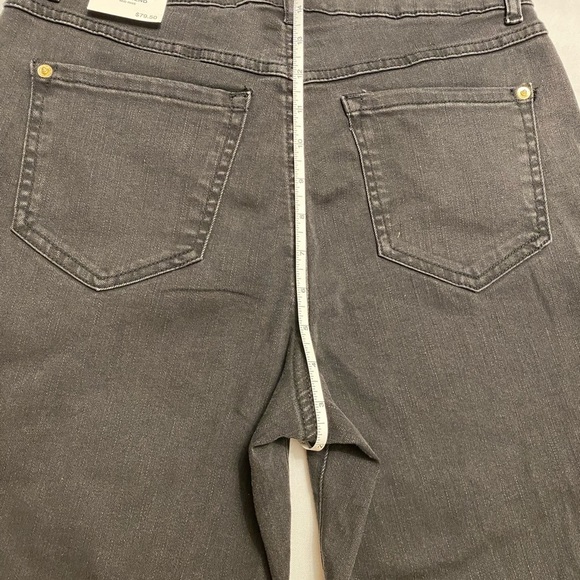 INC International Concepts Women's Washed Black Mid-Rise Boyfriend Jeans size 8 - Picture 15 of 16